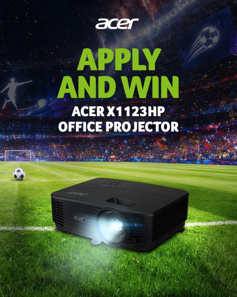 APPLY AND WIN Projector Acer X1123HP