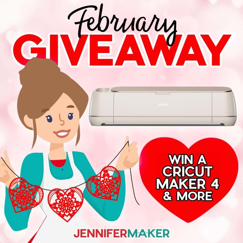 February 2026 Cricut Giveaway