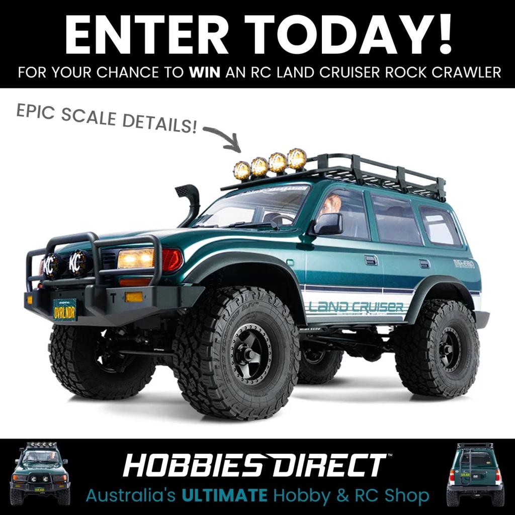 Hobbies Direct WIN An RC Land Cruiser Rock Crawler