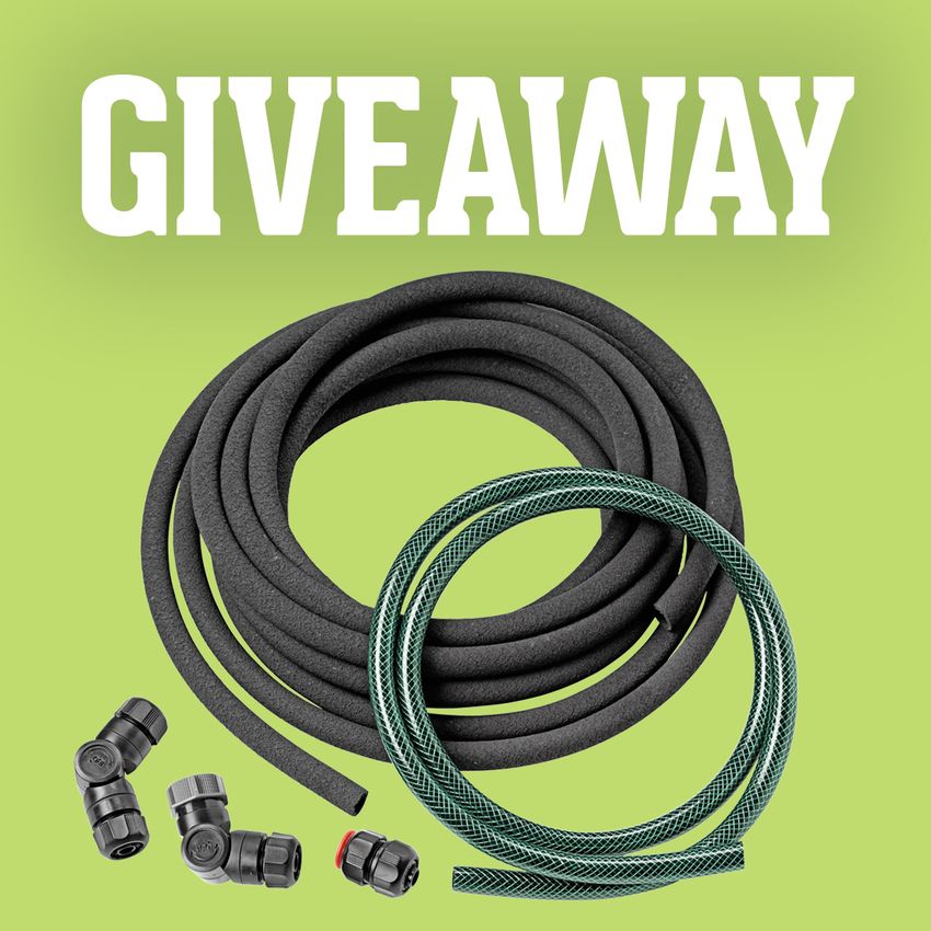 Our Raised Bed Soaker System Giveaway