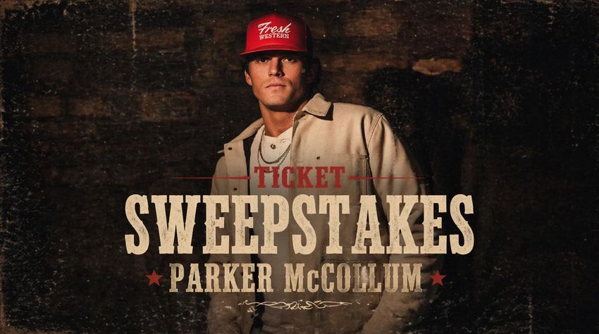 Parker Mccollum 2026 Tour Free Ticket Sweepstakes