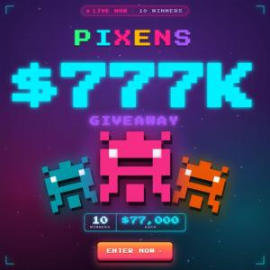 Pixens 77K Giveaway