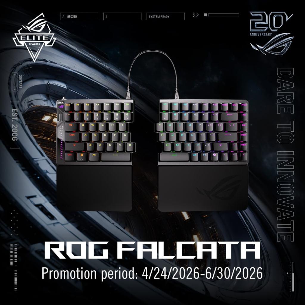 ROG 20th Anniversary – Gleam Giveaway