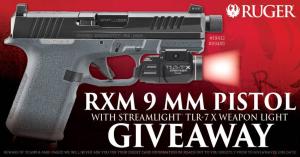 Ruger Rxm 9Mm Pistol Tlr 7 Weapon Light