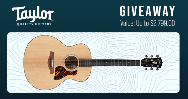 Taylor Gold Label 514e Guitar Giveaway
