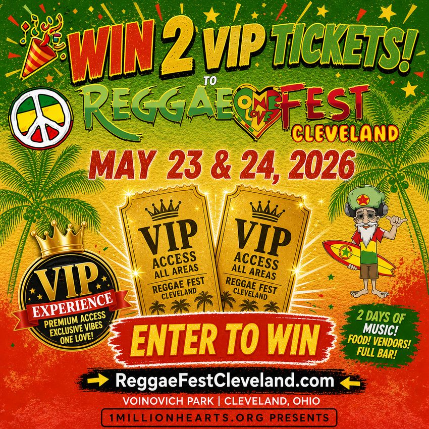 Win 2 Vip Tickets To Reggae Fest Cleveland
