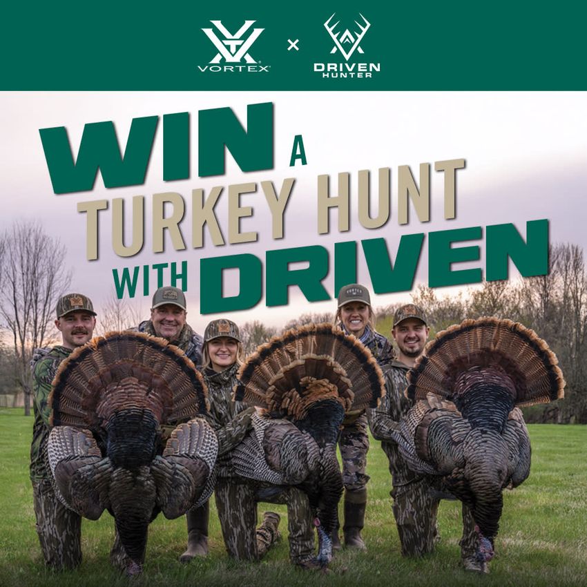 Win A Turkey Hunt With Vortex Driven Hunter
