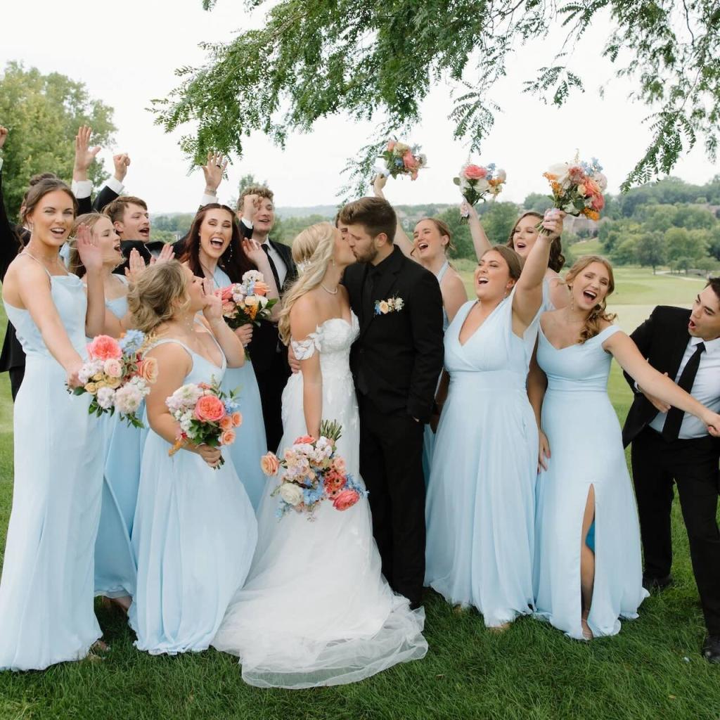 Win A Wedding Dress + 4 Bridesmaid Dresses & Suits ($4,000+ Value)