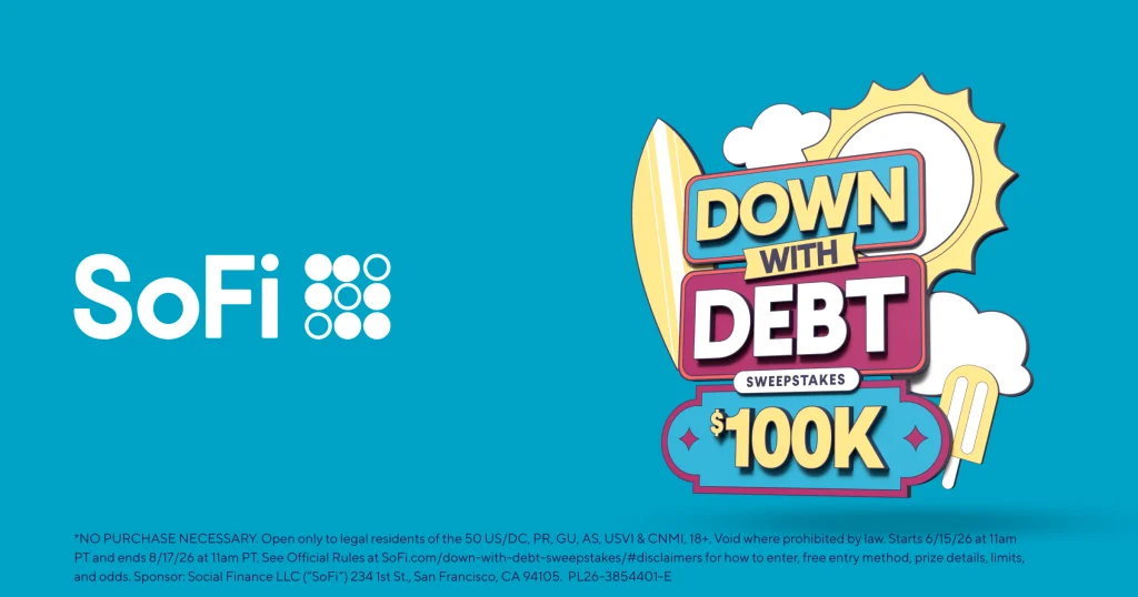Sofi Down With Debt Sweepstakes