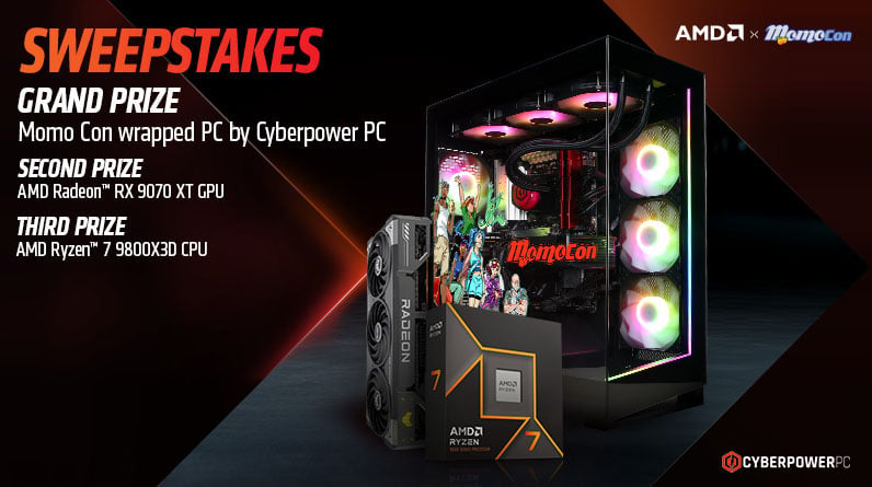 AMD X MomoCon 2026 Sweepstakes