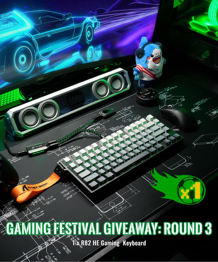 Attack Shark Gaming Festival Giveaway Round 3