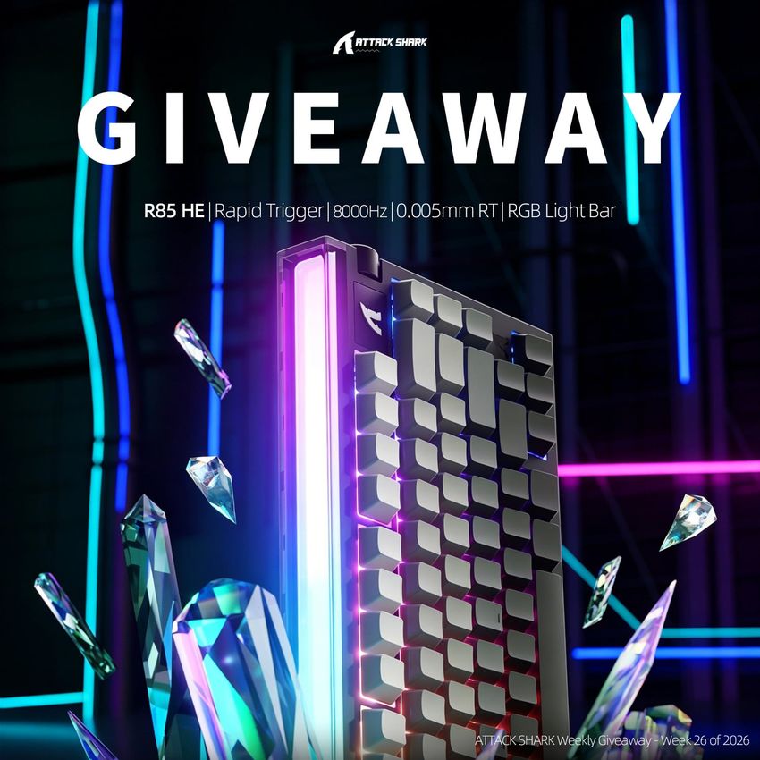 Attack Shark Weekly Giveaway Week 26 Of 2026