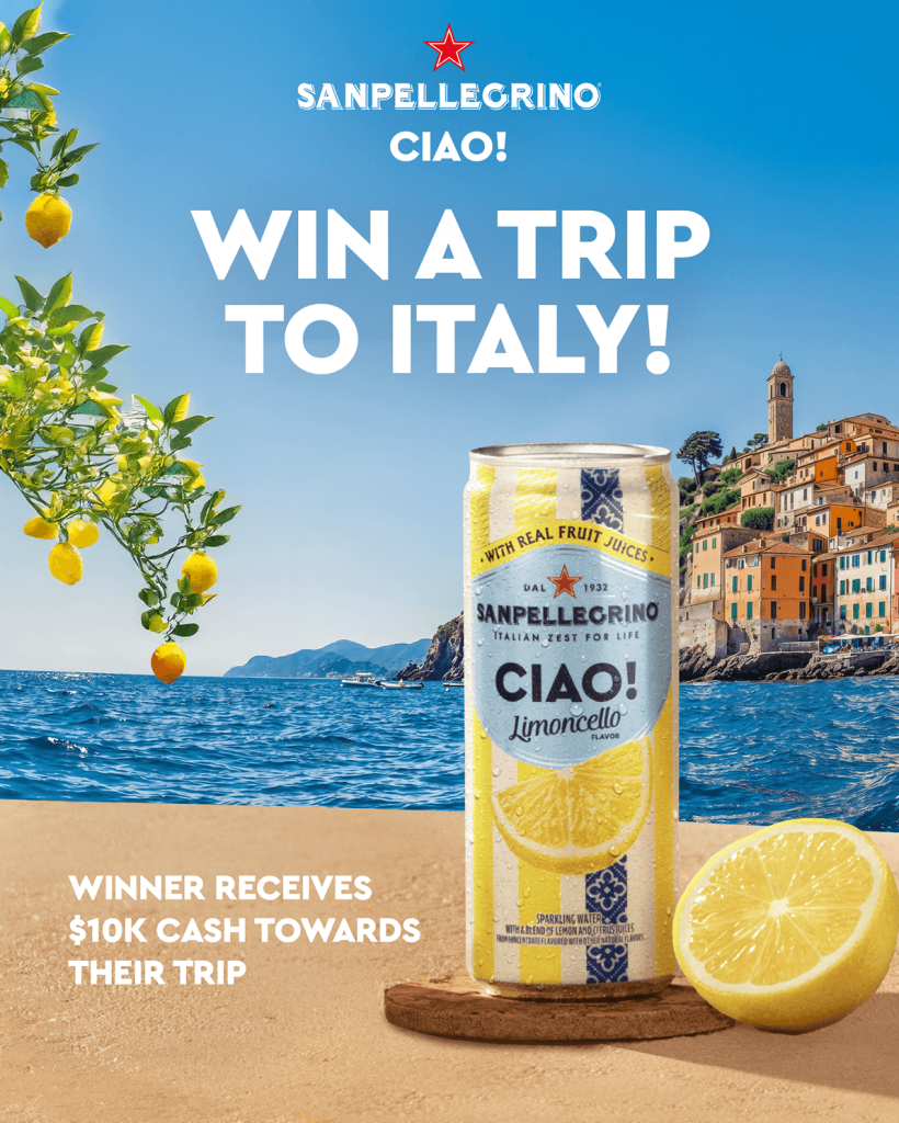 San Pellegrino Ciao Sweepstakes