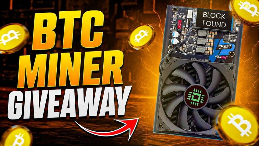 Bitcoin Miner Giveaway