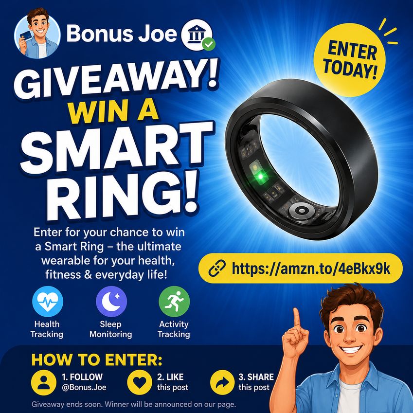 Bonus Joe Smart Ring Giveaway