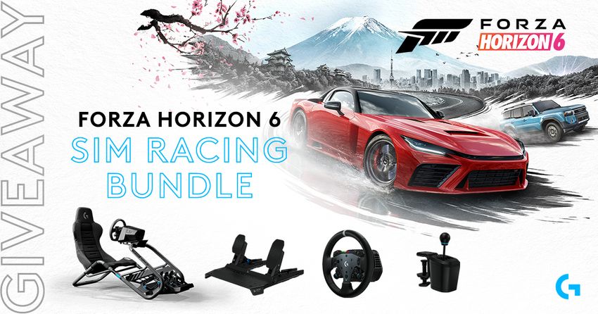 Buckle Up The Forza Horizon 6 Sim Racing Bundle Giveaway Is Here
