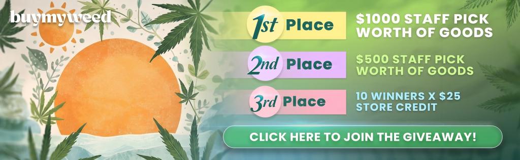 BuyMyWeedUSA June Heatwave Sweepstakes – Win $1,750 in Cash & Prizes 2026