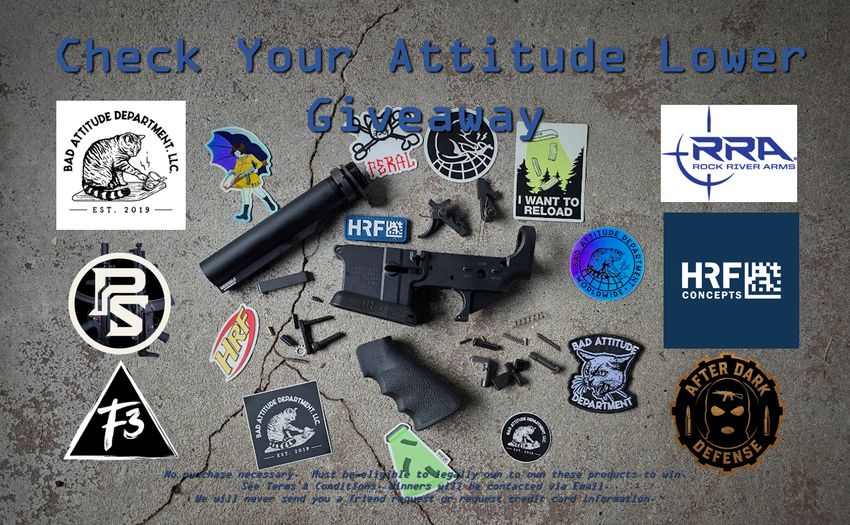 Check Your Attitude Lower Giveaway