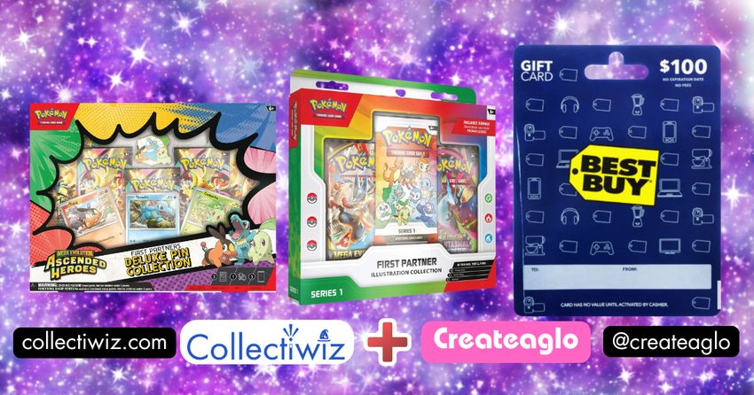 Collectiwiz Createaglo 2026 Collab Pokemon Tcg Gamer Prize Pack Giveaway