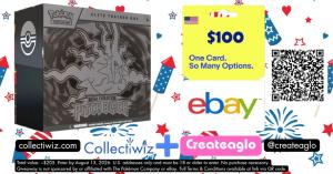Collectiwiz X Createaglo Giveaway Pokemon Pitch Black Etb 100 Ebay Gift Card
