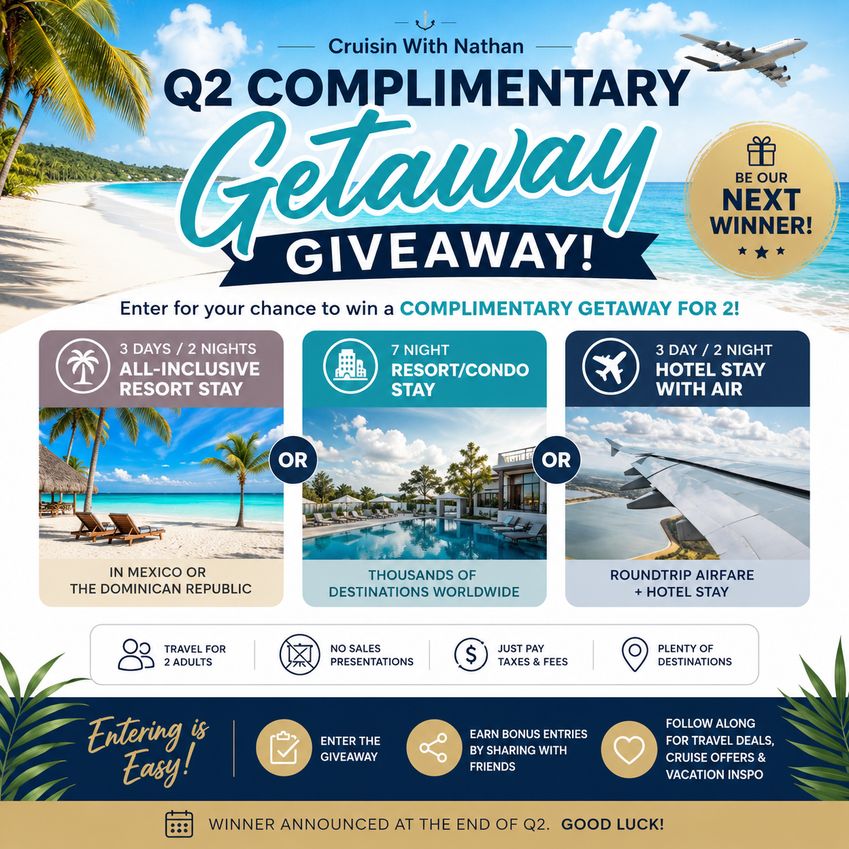 Complimentary Getaway Giveaway