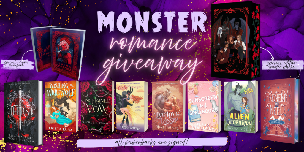 Coral A. Moore Monster Romance Books & Paperbacks $200 Sweepstakes