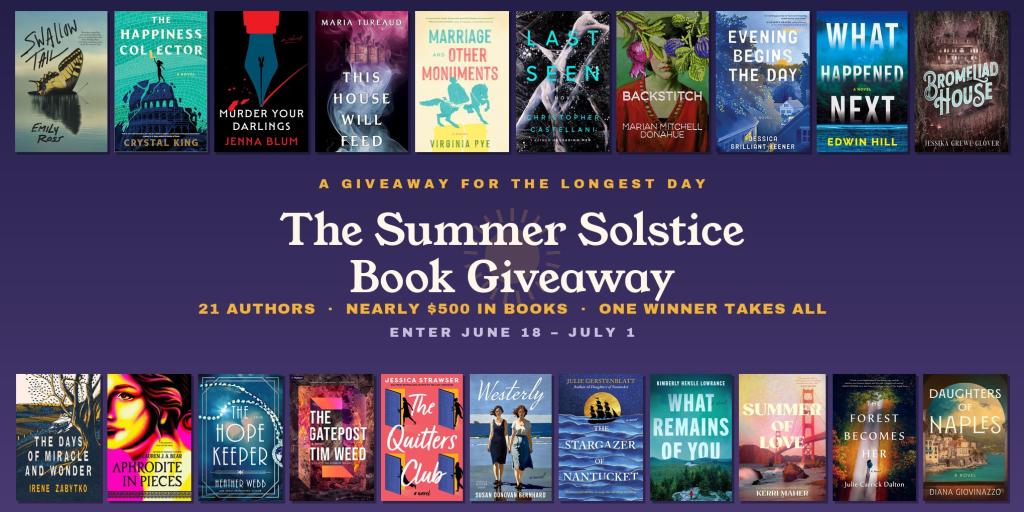 Crystal King Summer Solstice Book Sweepstakes 2026 – Win 21 Novels