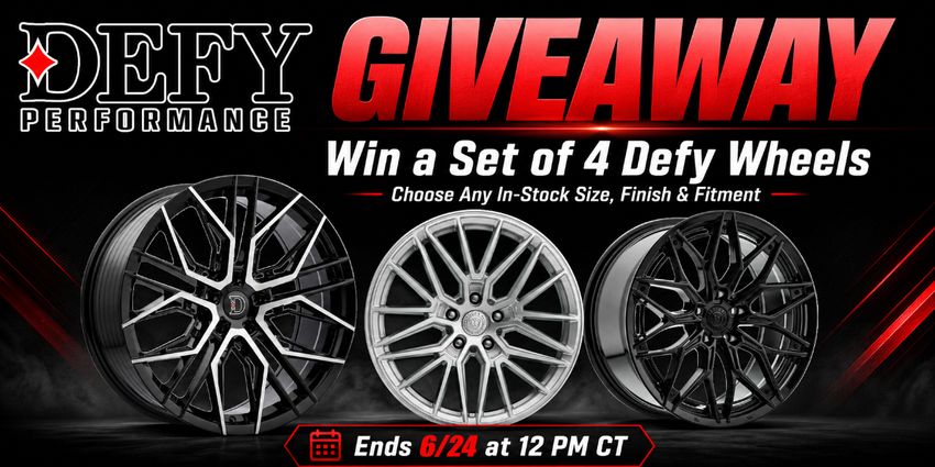 Defy Wheels Giveaway Win A Set Of 4 Defy Wheels