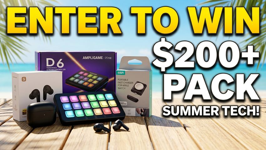 Enter To Win 200 Worth Of Summer Tech
