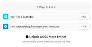 Ghost Dog Twitter Giveaway