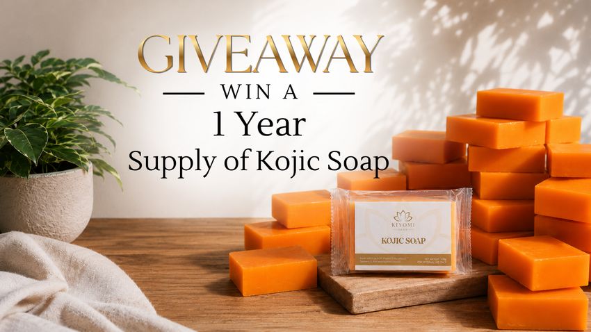 Grand Opening Win 1 Year Supply Of Kiyomi Oasis Kojic Soap