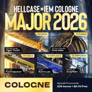 Hellcase X Iem Cologne Major 2026