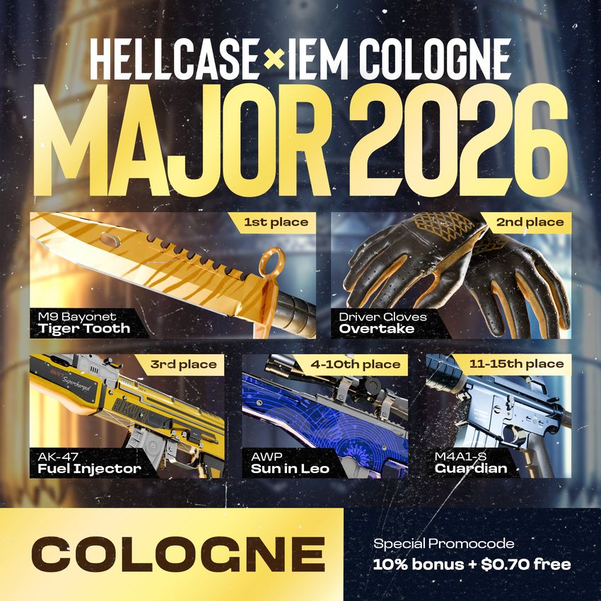 Hellcase X Iem Cologne Major 2026