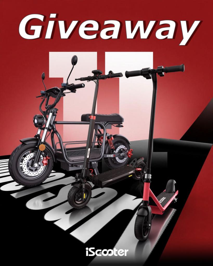 IScooter 11th Anniversary Giveaway