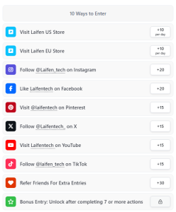 Join The Laifen Prime Day Giveaway Win Big