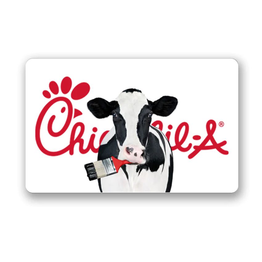 June Chick Fil A Gift Card From Christian Blue