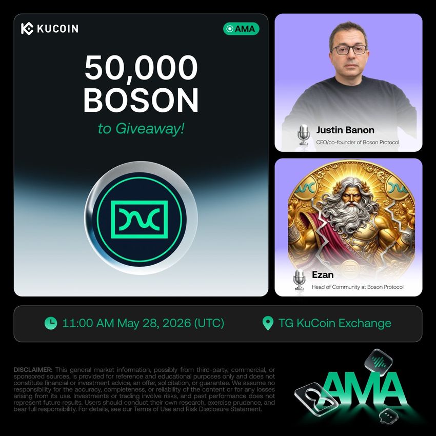 Kucoin Post Ama Activity Boson Protocol Boson