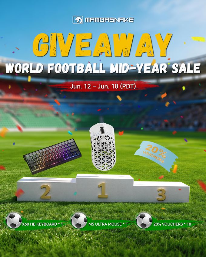 Mambasnake Mid Year Sale Giveaway