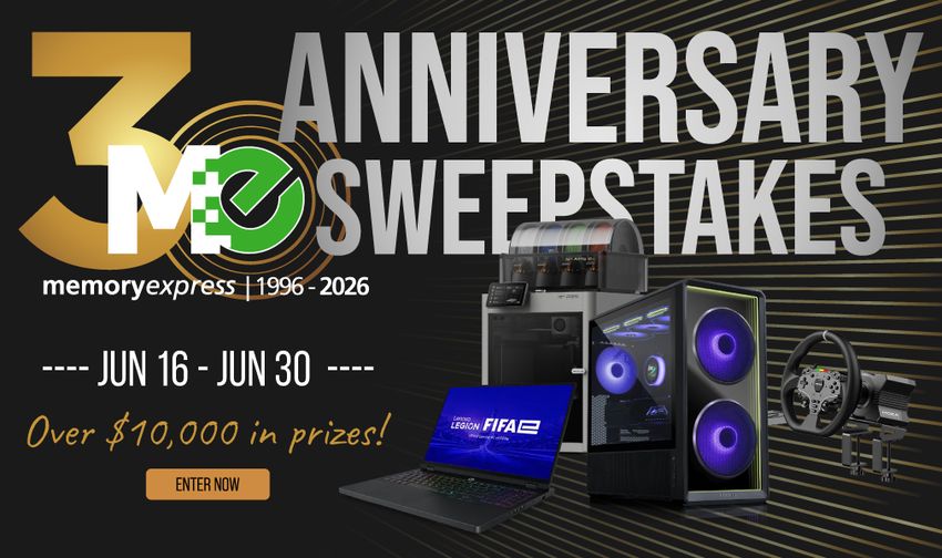 Memory Express 30Th Anniversary Giveaway