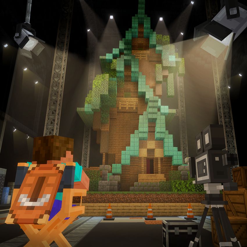 Minecraft Movie Build Challenge