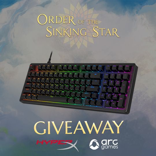 Order Of The Sinking Star X Hyperx Giveaway