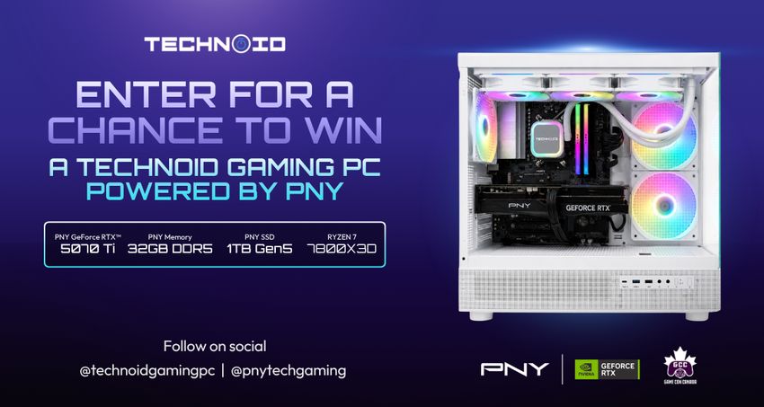 Pny X Technoid Game Con Pc Giveaway