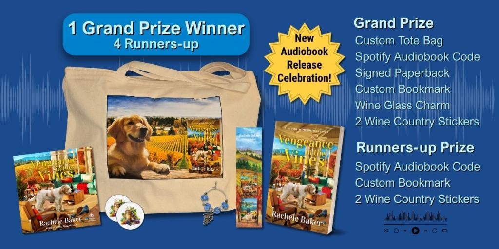 Rachele Baker Audiobook Release Celebration Gift Bundle Sweepstakes