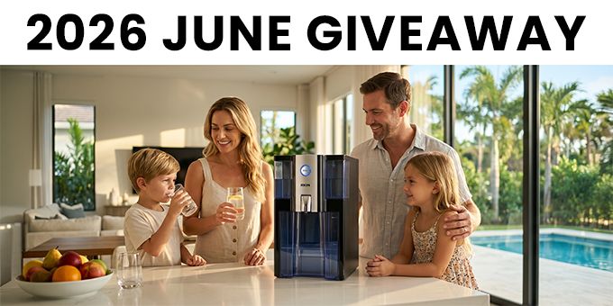 Rkin June 2026 Zero Installation Countertop Reverse Osmosis Water Filter Giveaway