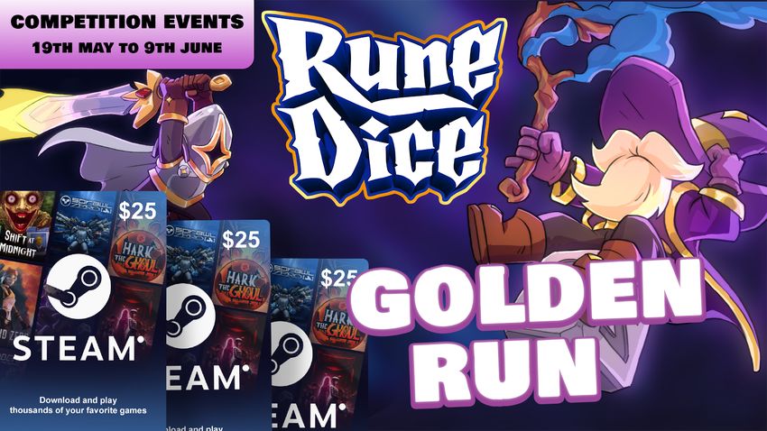 Rune Dice Golden Run Competitions