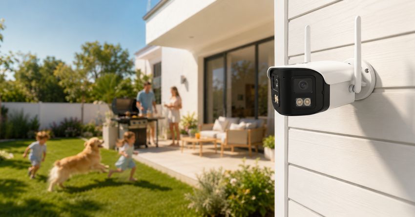 See More This Summer Win The Annke Wireless Dual Lens Camera