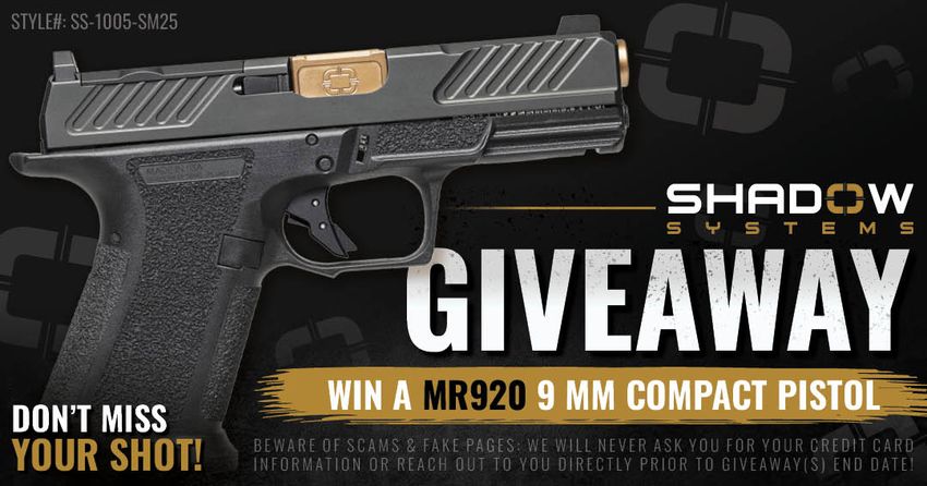 Shadow Systems Mr920 Combat 9Mm Pistol