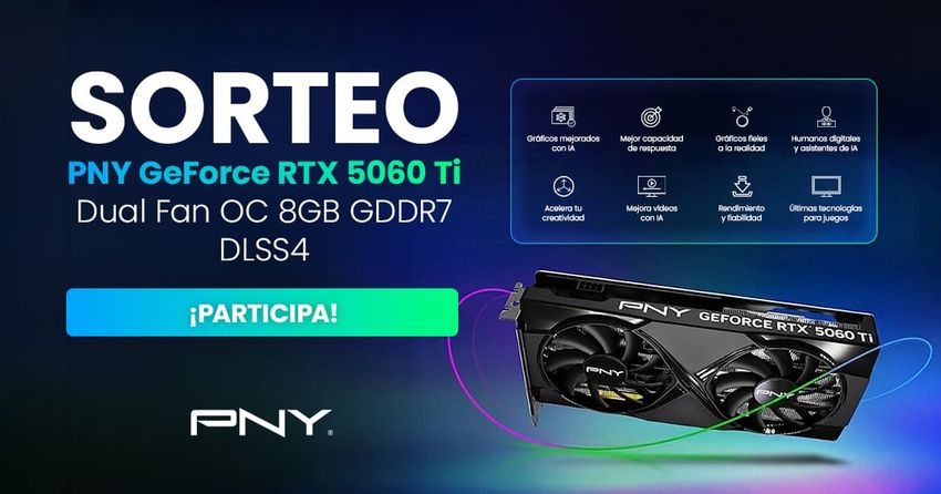 Sorteo Pny Geforce Rtx 5060 Ti