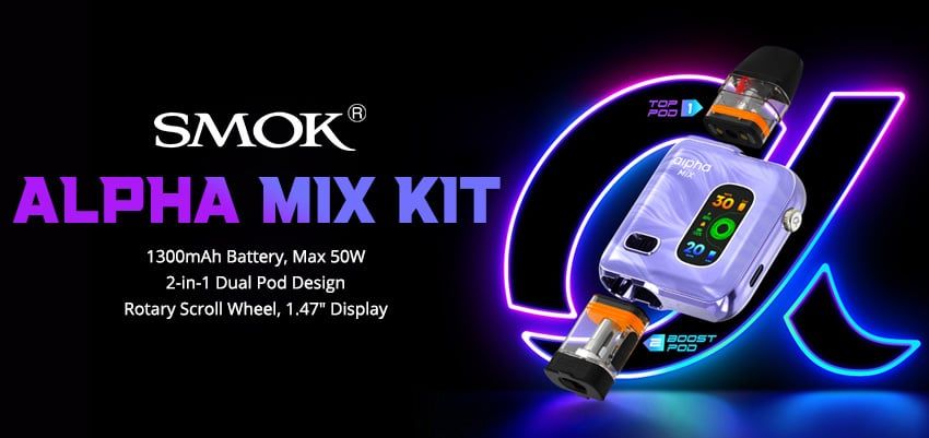 Sourcemore X Smok Alpha Mix Pod Kit Giveaway