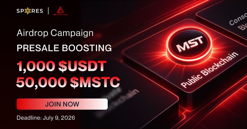 Spores X Mst Blockchain Presale Boosting